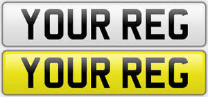 Standard BASIC SET with 3D FONT Legal Number Plates
